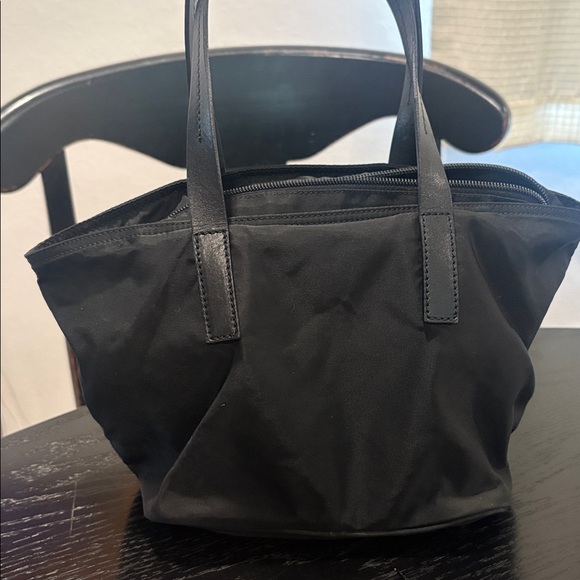 Authentic PRADA VELA SPORT Nylon Leather Shoulder Hand Bag Black - Picture 8 of 16